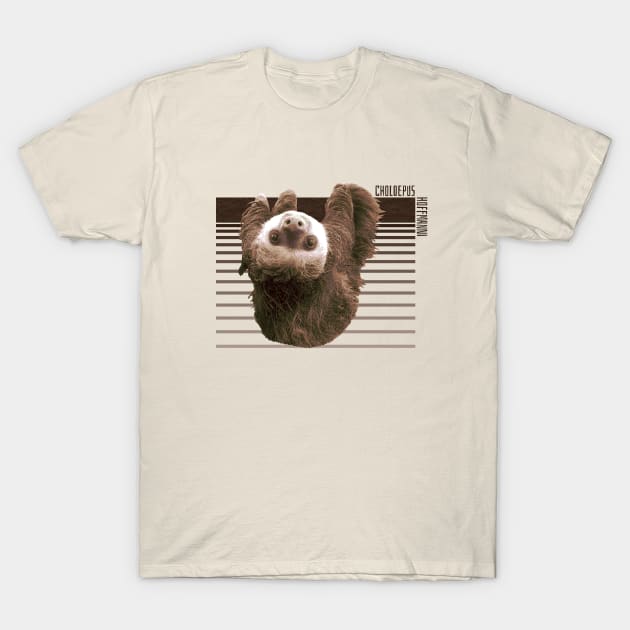 Hoffman's Two-Toed Sloth T-Shirt by MadLils